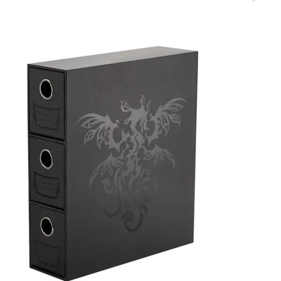 Dragon Shield Fortress Card Drawers BLACK Krabička