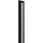  J-ПРОФИЛ ЗА MPC ПАНЕЛ XL 3m BRUSHED STEEL (BRUSHED STEEL)