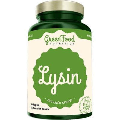 GreenFood Nutrition Lysin 90 kapsúl