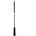 Rimba Horse Whip with Diamond Handle 50cm Black