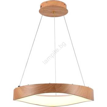 V-TAC Led Пендел led/25w/230v 3000k ø 50 см кафяв (vt2001)