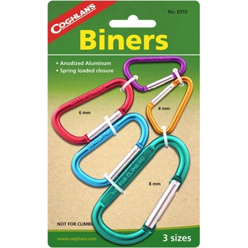 Coghlans Опаковка карабинери за многократна употреба (комплект от 2) (380355)