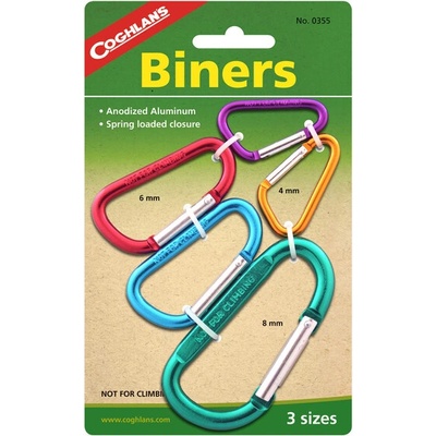 Coghlans Опаковка карабинери за многократна употреба (комплект от 2) (380355)
