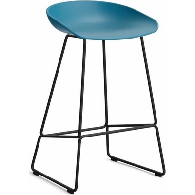 Hay AAS 38 Low black powder coated steel / azure blue