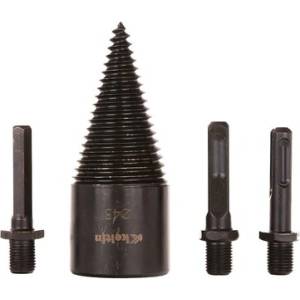 Keltin Клин за цепене на дърво 45mm + комплект 3 адаптора 60613 (K02398)