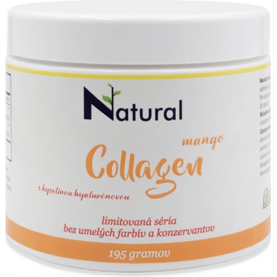 Collagen Mango s kyselinou hyalurónovou prášok 195 g