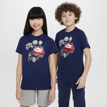 Nike Юношеска тениска Nike Tottenham Hotspur Boxy Character Tee Juniors - Blue