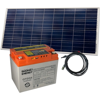 Goowei Energy OTD33 33Ah 12V Victron Energy 130Wp / 12V