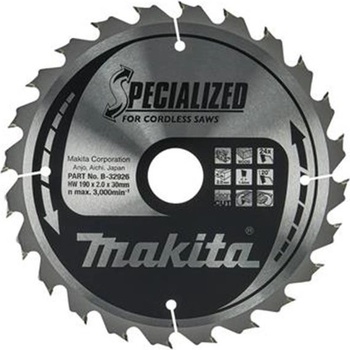 Makita pilový kotouč 190x30 24z B-32926