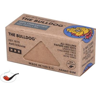 The Bulldog Slim Rolls cigaretové papírky nebělené 5 m