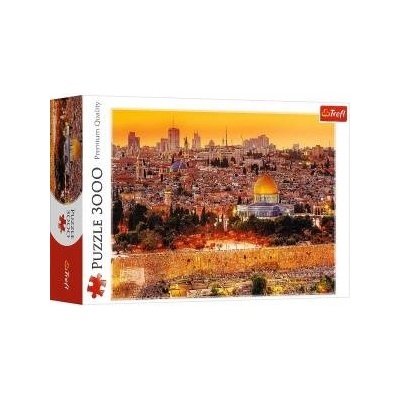 Trefl PUZZLE 3000EL ROOFS JERUSALEM PUD (33032)