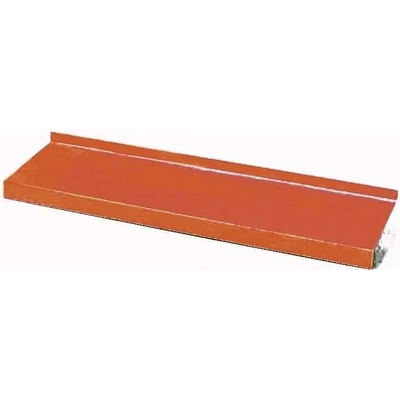 Parapet venkovní r.š.200mm - pozink Lakovaný RAL 8004 cihlová s folií dl.2m
