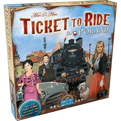 Days of Wonder Разширение за настолна игра Ticket to Ride - Poland