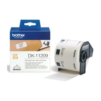 BROTHER DK-11209 Úzké adresní štítky 29x62mm (800 ks)