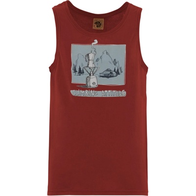 E9 Мъжки потник с широка презрамка E9 1Caffe Tank top - Paprika - размер M (216-0567-0313)