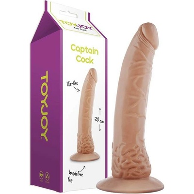 ToyJoy Captain Cock 20cm Dong Flesh