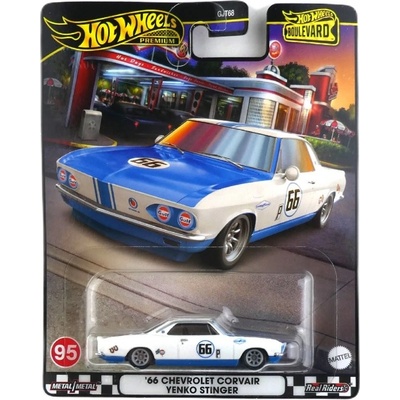 Mattel Hot Wheels Premium Boulevard 66 Chevrolet Corvair Yenko Stinger
