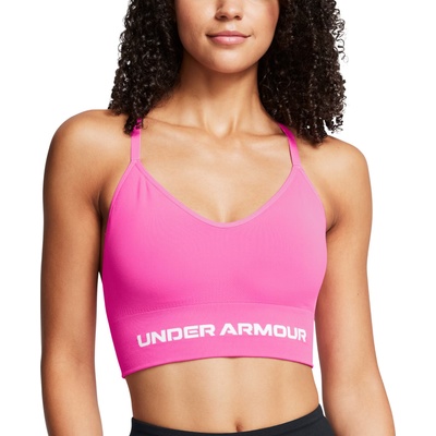 Under Armour Сутиен Under Armour Vanish Seamless Low Bra Розов Velikost XS