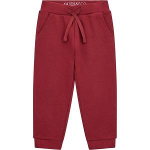 Guess Детски панталон Guess - Изчистен дизайн, червен, 6-9 м (N93Q17-KAUG0-G577-6-9) - baby