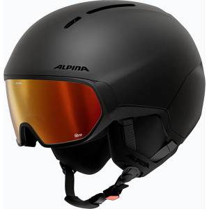 Alpina Скиорска каска Alpina Vizzard Q-Lite black matte