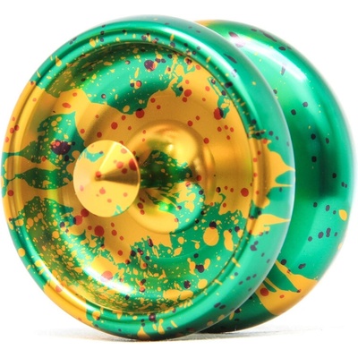 Yoyorecreation LM2 Kovové Yoyo Zelená / Žlutá