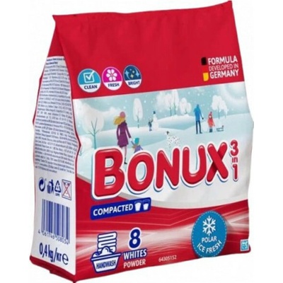 Bonux prací prášek Polar Ice Fresh 400 g 8 PD