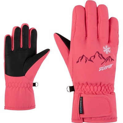 Ziener Детски ръкавици Ziener Kid's Lailla AS(R) Gloves - Pink Lilly - размер 3 (EU) (202-6614-0511)