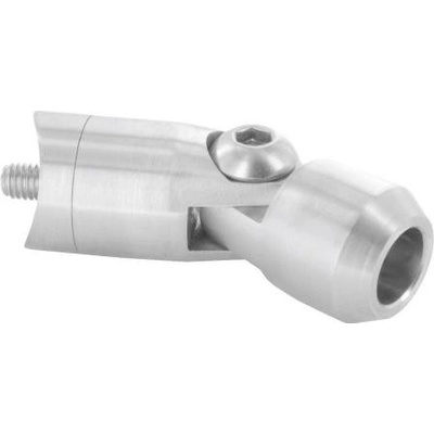 Feldmann Nerezový držiak prútovej výplne zábradlia - prútov pr.12 mm 50442-240 flexi, na rúrku pr.42,4 mm, brus