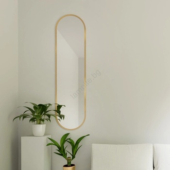 Baltica Design - Стенно огледало TINY BORDER 155x40 cm златно (DB0030)