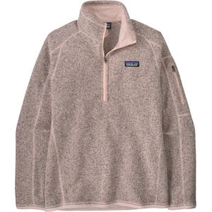 Patagonia Дамски поларен пуловер Patagonia Women's Better Sweater 1/4 Zip Fleece jumper - Pink Frost - размер XS (105-5077-1711)