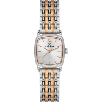 Daniel Klein DK. 1.14102-6 - Дамски часовник, Premium, Кварцов, 22x30mm, 3 ATM, Сив