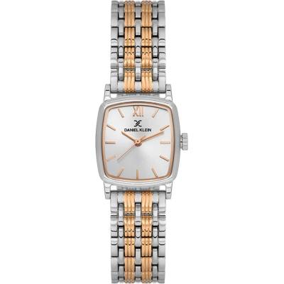 Daniel Klein DK. 1.14102-6 - Дамски часовник, Premium, Кварцов, 22x30mm, 3 ATM, Сив