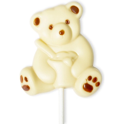 DP chocolate Lízanka Macko z bielej čokolády 20 g