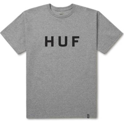 HUF OG LOGO TEE Heather Grey