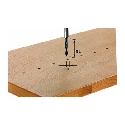 Festool Provrtávač HW, stopka 8 mm HW S8 D5/30 491064 491064