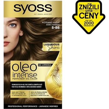 Syoss Oleo Intense 5-86 pôvabná hnedá