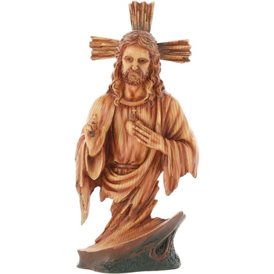 Chomik FIGURKA SRDCE JEŽÍŠE 16 x 10,5 x 36 CM polyresin *6200