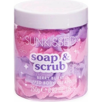 Sunkissed mydlový peeling Soap & Scrub, Berry Burst 250 g