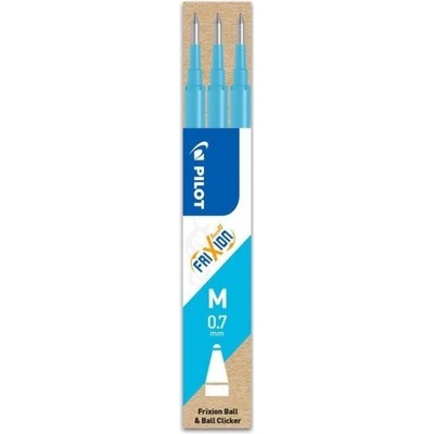 Pilot Náhradná náplň do gumovacieho rollera PILOT Frixion 0,7mm svetlomodrá 3 ks