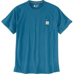 Carhartt Мъжка тениска Carhartt Force Pocket S/S T-Shirt - Dark Horizon Blue Heather - размер M (216-5775-0712)