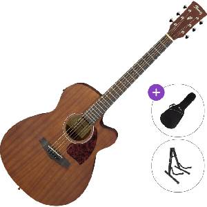 Ibanez PC12MHCE-OPN Standard SET Open Pore Natural Електро-акустична китара Джъмбо