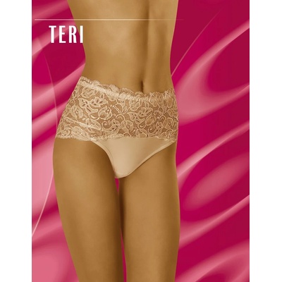 Wolbar Дантелени бикини в бежов цвят TeriEH-38527-BEŻOWY - Бежов, размер M