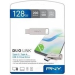 PNY 128GB P-FDI128DULINKTIC-GE Флаш памет