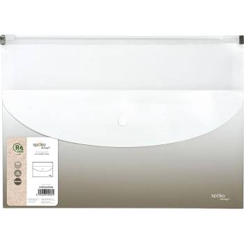 SPOKO Джобове за папки SPOKO ReLeaf Gradient PP A/4 с цип и A/5 с патент сив S110542106 (S110542106)