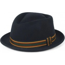 Pork Pie Hat tmavě modrá Gift3 HT-1073-4