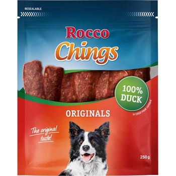 Rocco Chings maškrty zo sušeného mäsa kačacie prsia 4 x 250 g