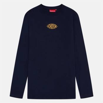 Fenchurch Тениска Fenchurch Men's Minte Long-Sleeve T-Shirt - Navy