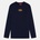 Fenchurch Тениска Fenchurch Men's Minte Long-Sleeve T-Shirt - Navy