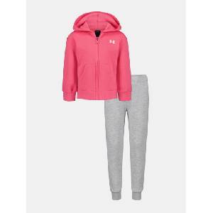 Under Armour Детски комплект Under Armour UA CHEST LOGO HOODY SET Under Armour | Rozov | Момичешки | 92-97