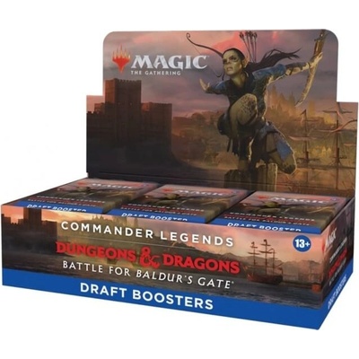 Wizards of the Coast Magic The Gathering Commander Legends Battle for Baldur's Gate Draft Booster Box